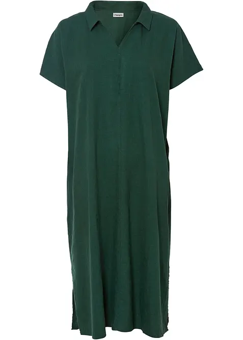 Caftano in misto lino e viscosa leggero, bonprix