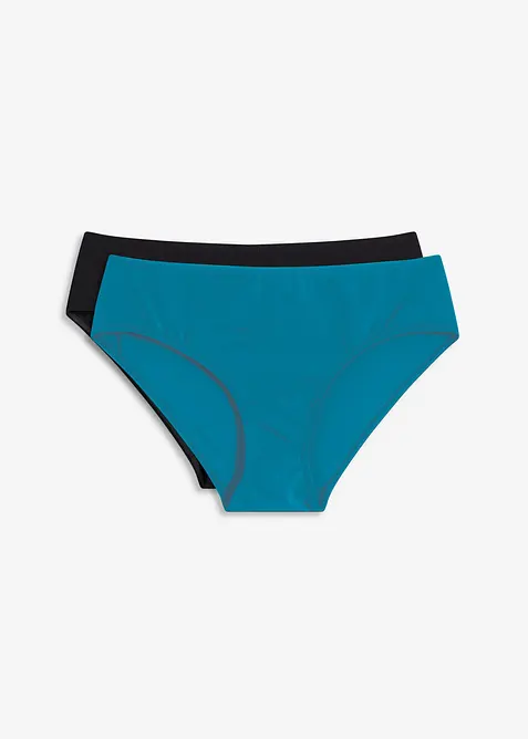 Slip per bikini (pacco da 2), bonprix