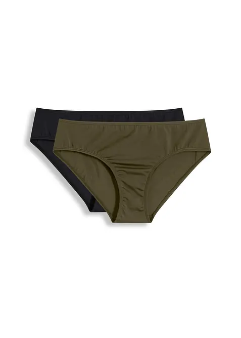 Slip per bikini (pacco da 2), bonprix