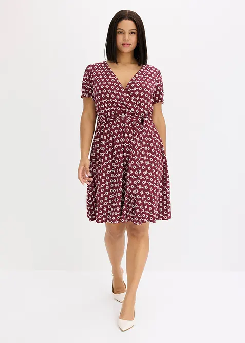 Abito in jersey di misto viscosa, bonprix