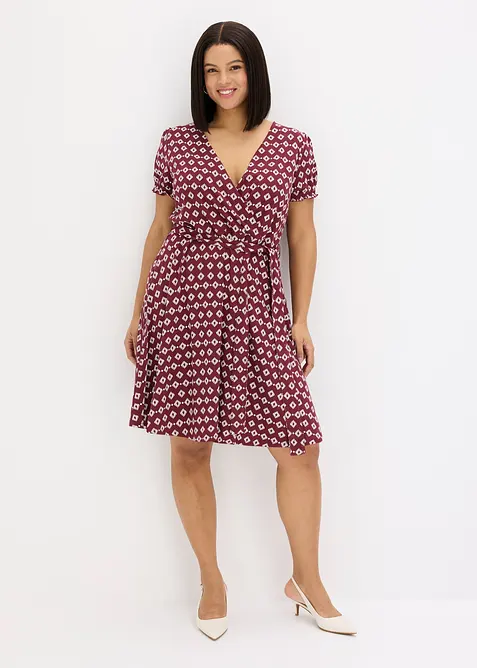 Abito in jersey di misto viscosa, bonprix