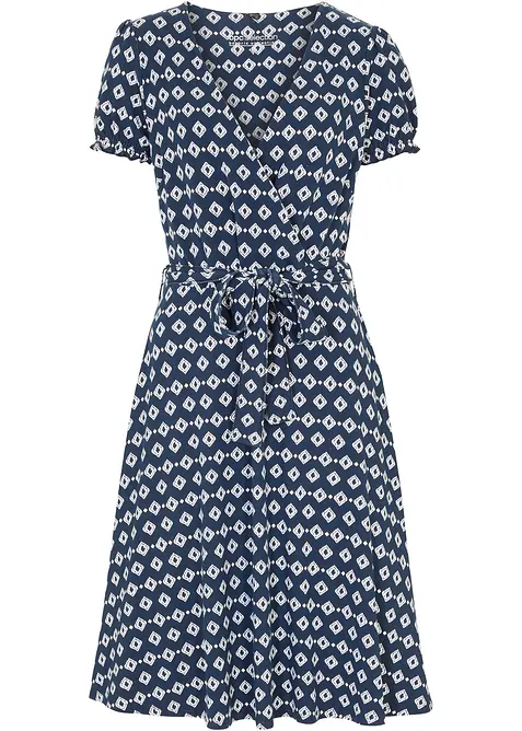 Abito in jersey di misto viscosa, bonprix