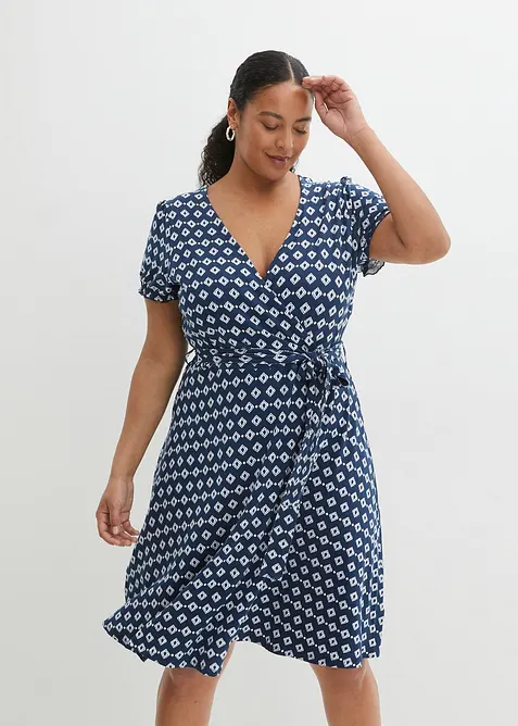 Abito in jersey di misto viscosa, bonprix