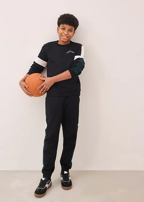 Tuta sportiva in puro cotone biologico, bonprix