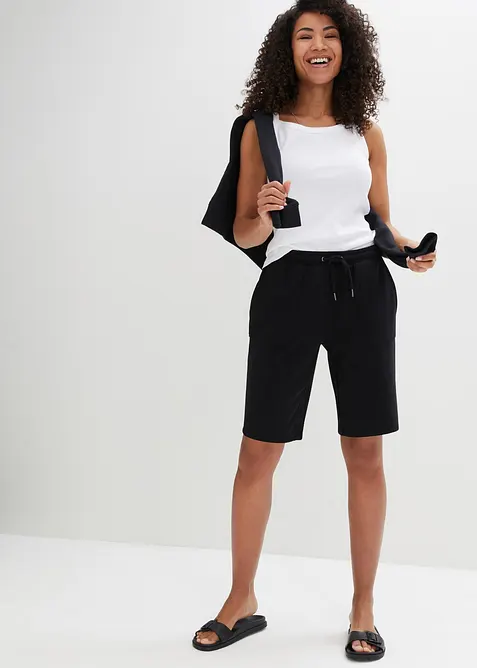 Shorts in felpa con tasche, bonprix