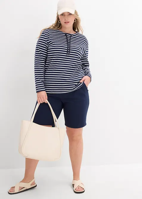Shorts in felpa con tasche, bonprix