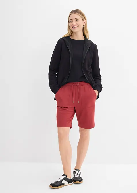 Shorts in felpa con tasche, bonprix