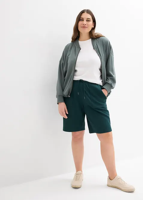 Shorts in felpa con tasche, bonprix