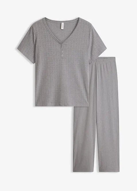 Tuta da casa a coste in misto viscosa, bonprix