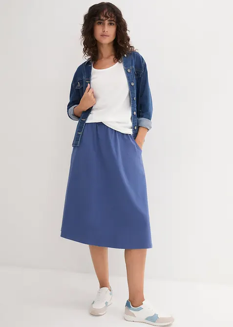 Top lungo in puro cotone (pacco da 5), bonprix