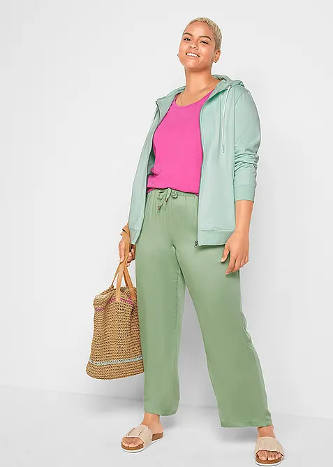 Top lungo in puro cotone (pacco da 5), bonprix