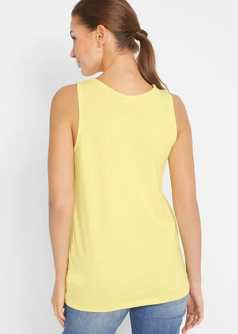 Top lungo in puro cotone (pacco da 5), bonprix