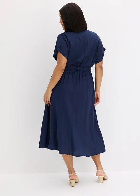 Abito chemisier in viscosa fluida, bonprix