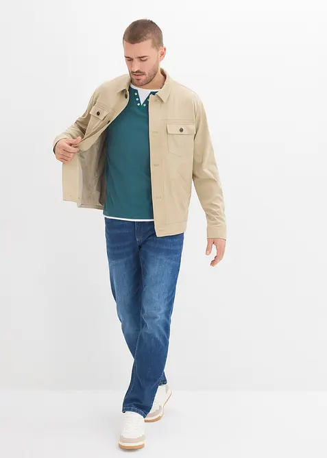 Maglia 2 in 1 a maniche lunghe (pacco da 2), bonprix