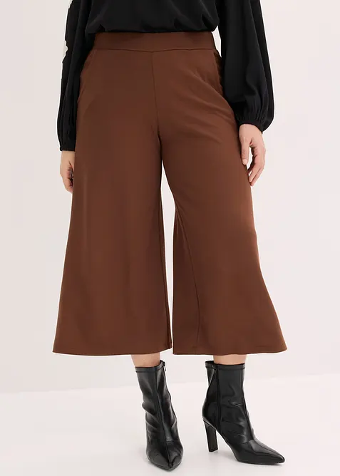 Pantaloni culotte in misto viscosa, bonprix