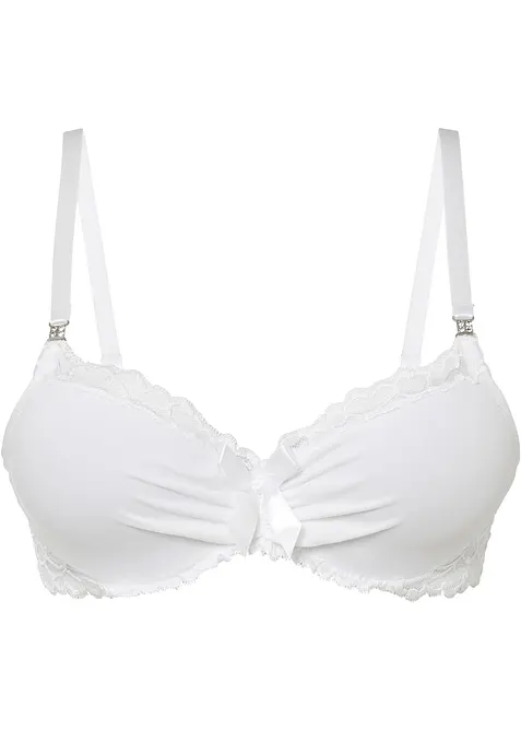 Reggiseno con coppe preformate e poliammide riciclata, bonprix