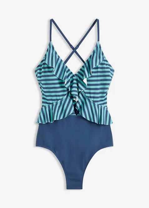 Costume intero con volant, bonprix