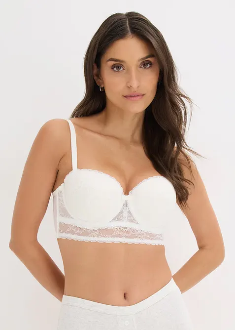 Reggiseno a balconcino in pizzo, bonprix