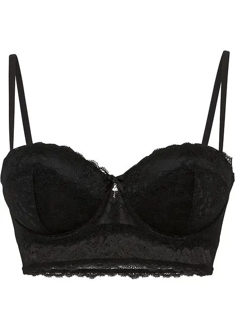 Reggiseno a balconcino in pizzo, bonprix