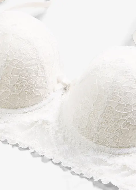 Reggiseno a balconcino in pizzo, bonprix