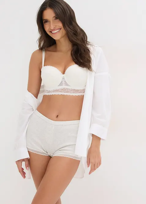 Reggiseno a balconcino in pizzo, bonprix