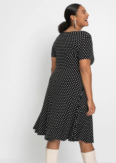 Abito in jersey di misto viscosa, bonprix