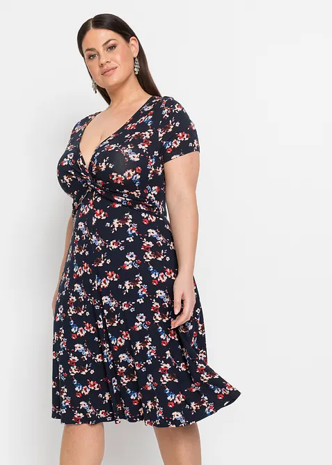 Abito in jersey di misto viscosa, bonprix