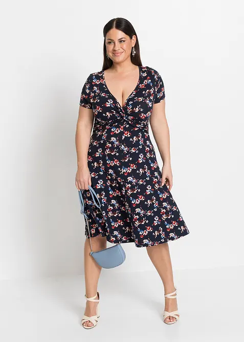 Abito in jersey di misto viscosa, bonprix