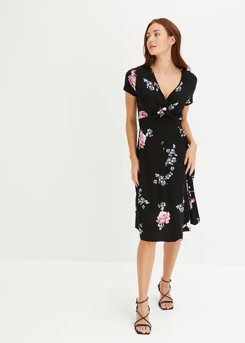 Abito in jersey di misto viscosa, bonprix