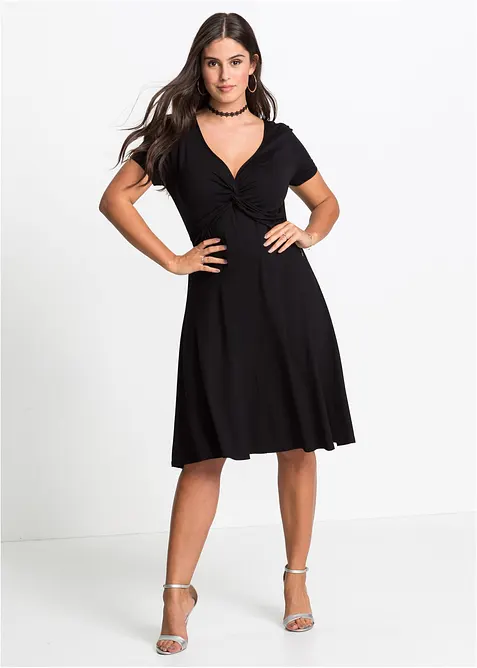 Abito in jersey di misto viscosa, bonprix