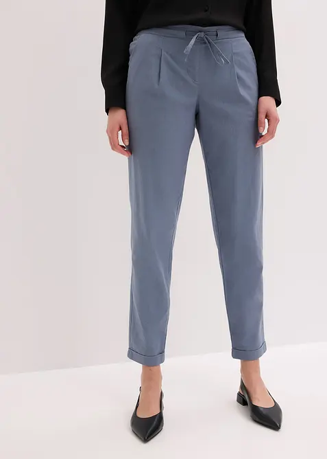 Pantaloni in misto lino, bonprix