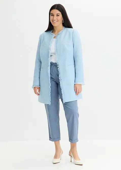 Pantaloni in misto lino, bonprix