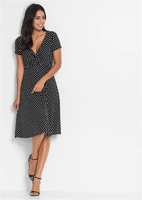 Abito in jersey di misto viscosa, bonprix