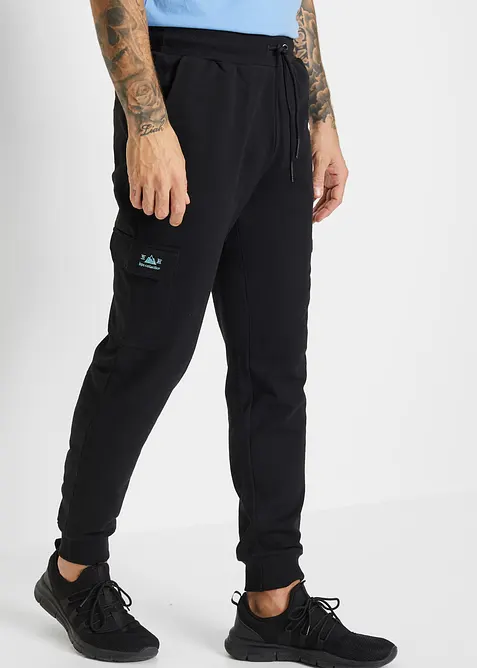 Pantaloni da jogging con tasche cargo, bonprix