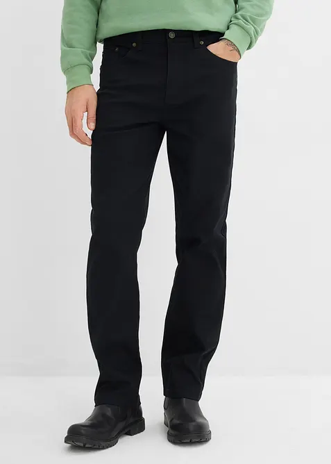 Pantaloni elasticizzati classic fit, straight (pacco da 2), bonprix