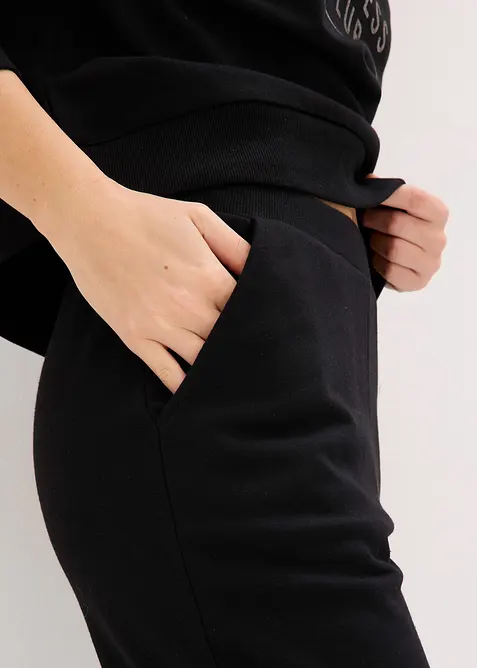 Tuta da casa in felpa di puro cotone, bonprix