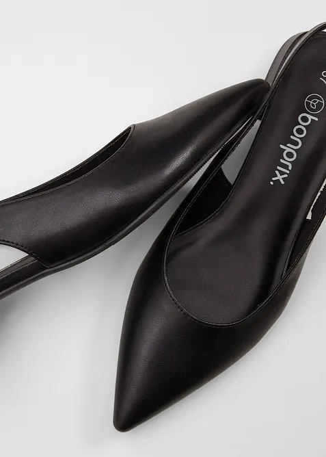 Ballerine con cinturino e fibbia, bonprix