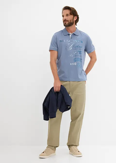 Polo in jersey a maniche corte, bonprix