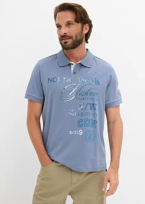 Polo in jersey a maniche corte, bonprix