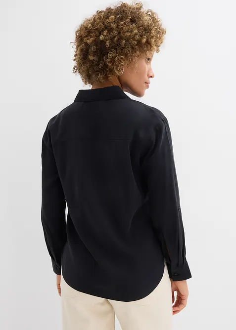 Camicetta in misto viscosa fluente, bonprix