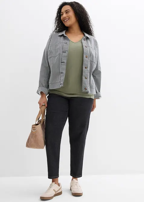 Maglia oversize in viscosa fluente, bonprix