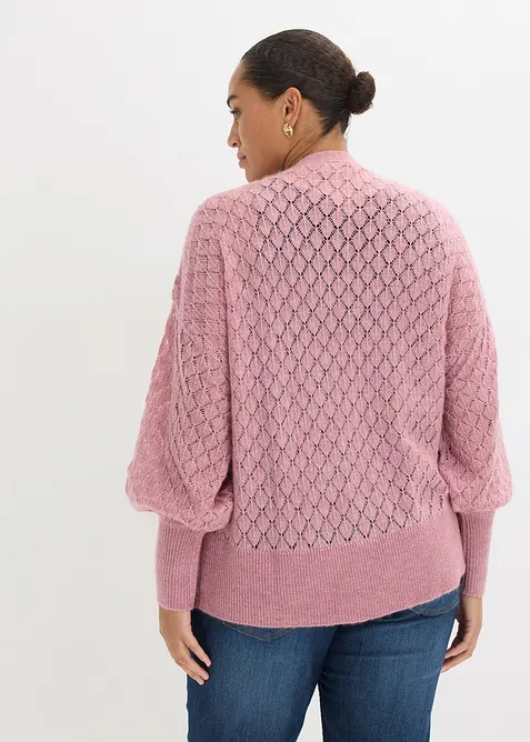 Cardigan traforato, bonprix