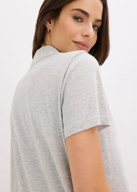 Camicia da notte corta in puro cotone biologico, bonprix