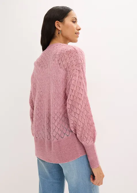 Cardigan traforato, bonprix