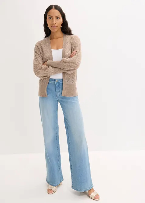 Cardigan traforato, bonprix