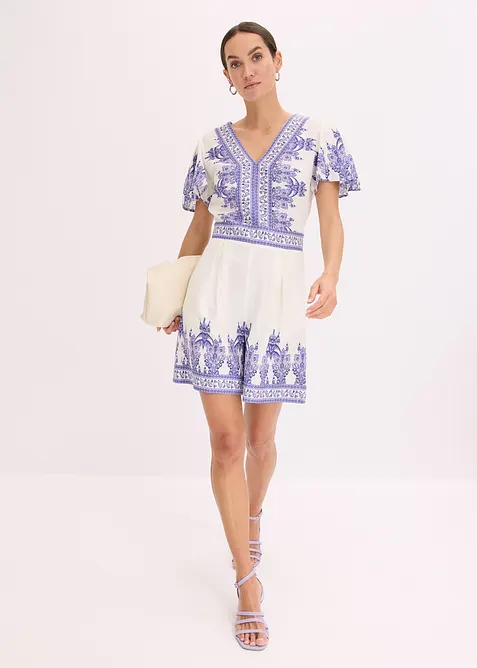 Tuta in misto cotone, bonprix