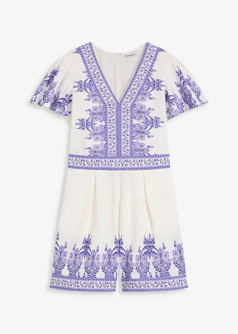 Tuta in misto cotone, bonprix