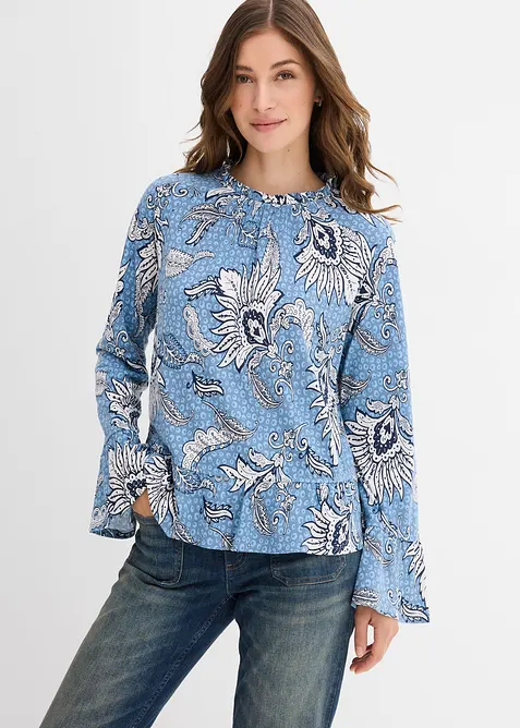 Maglia in morbido misto modal, bonprix