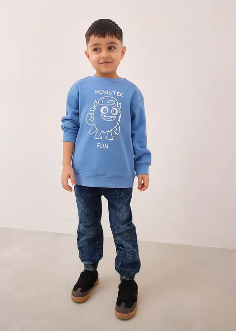 Felpa in puro cotone biologico, bonprix