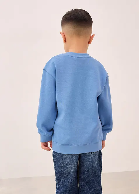 Felpa in puro cotone biologico, bonprix